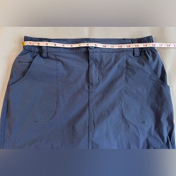 Willit Women's Outdoor Golf Casual Skort Skirt Navy Blue Active Sz Large - Picture 2 of 8